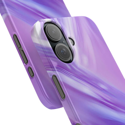 Snap Phone Case – Lavender Wave