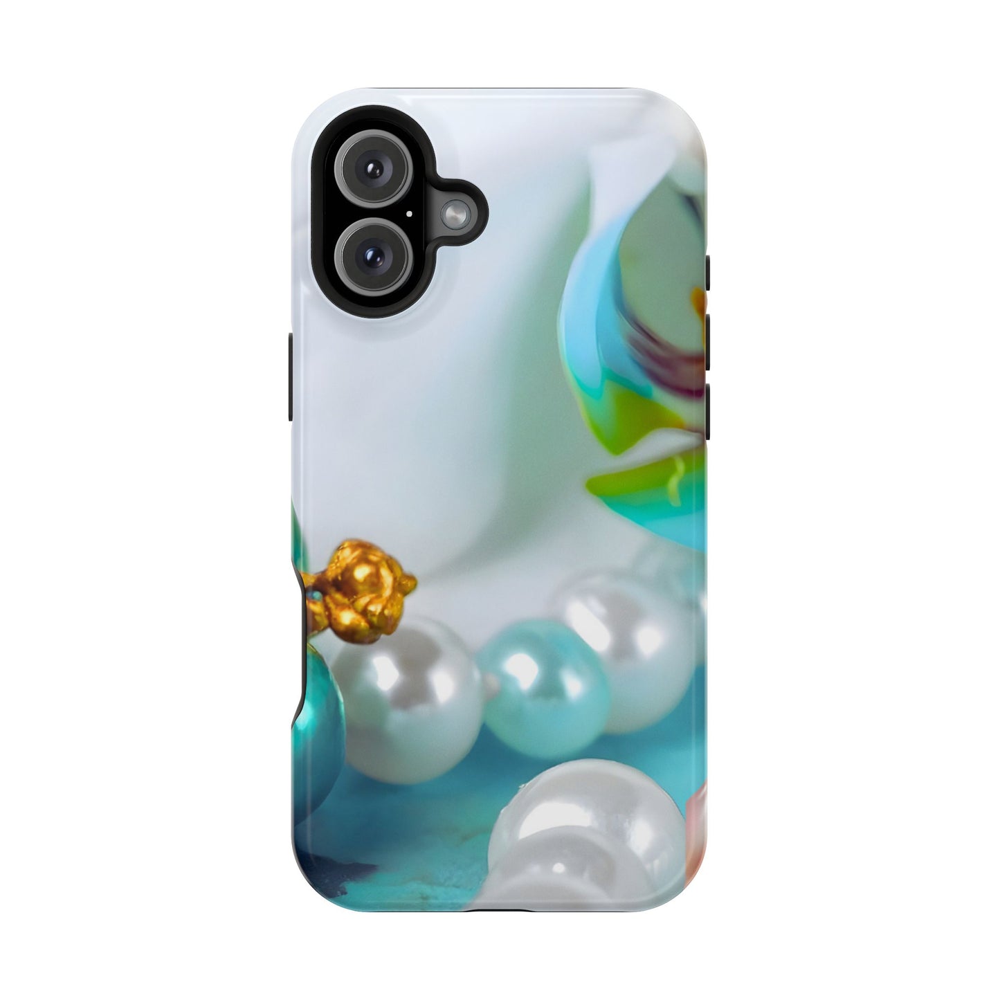Wireless-Charging Compatible Case – Mermaid’s Pearl