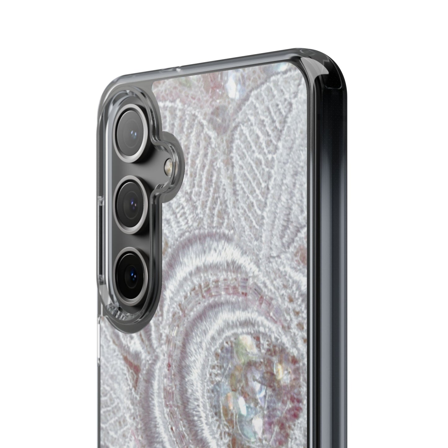 Clear Phone Case – Lace Veil