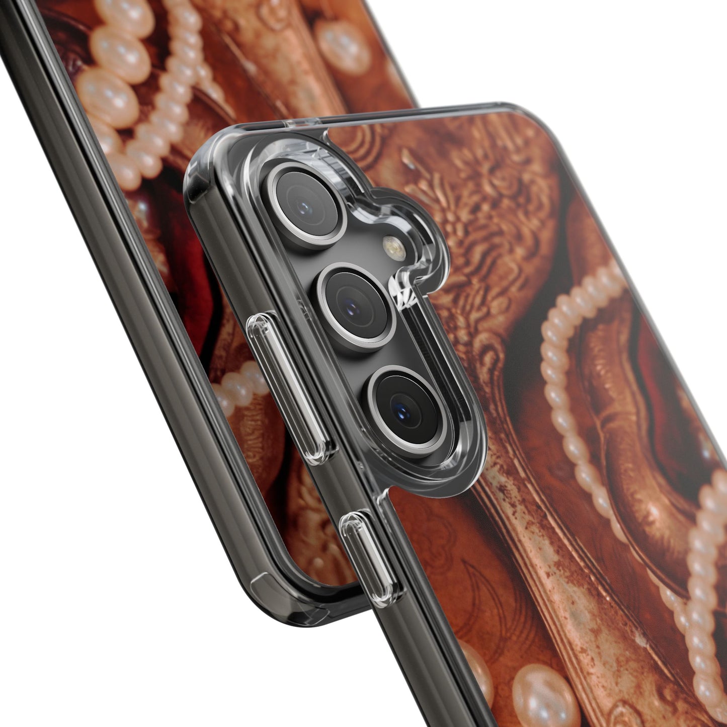 Clear Phone Case – Bronze Vanity