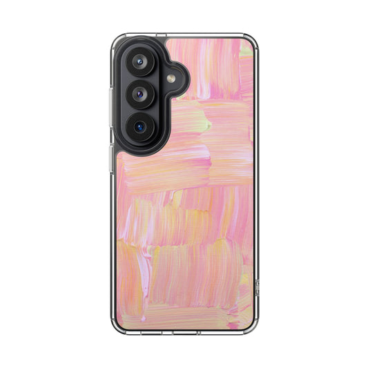 Clear Phone Case – Sorbet Stroke