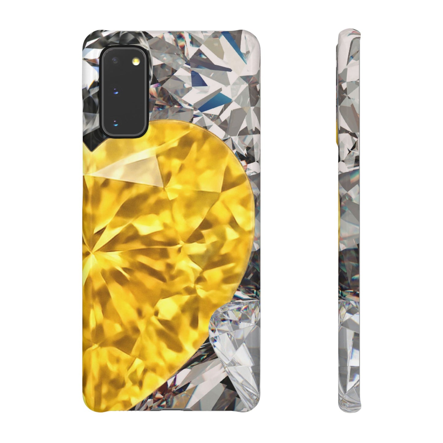 Snap Phone Case – Heart of Gold