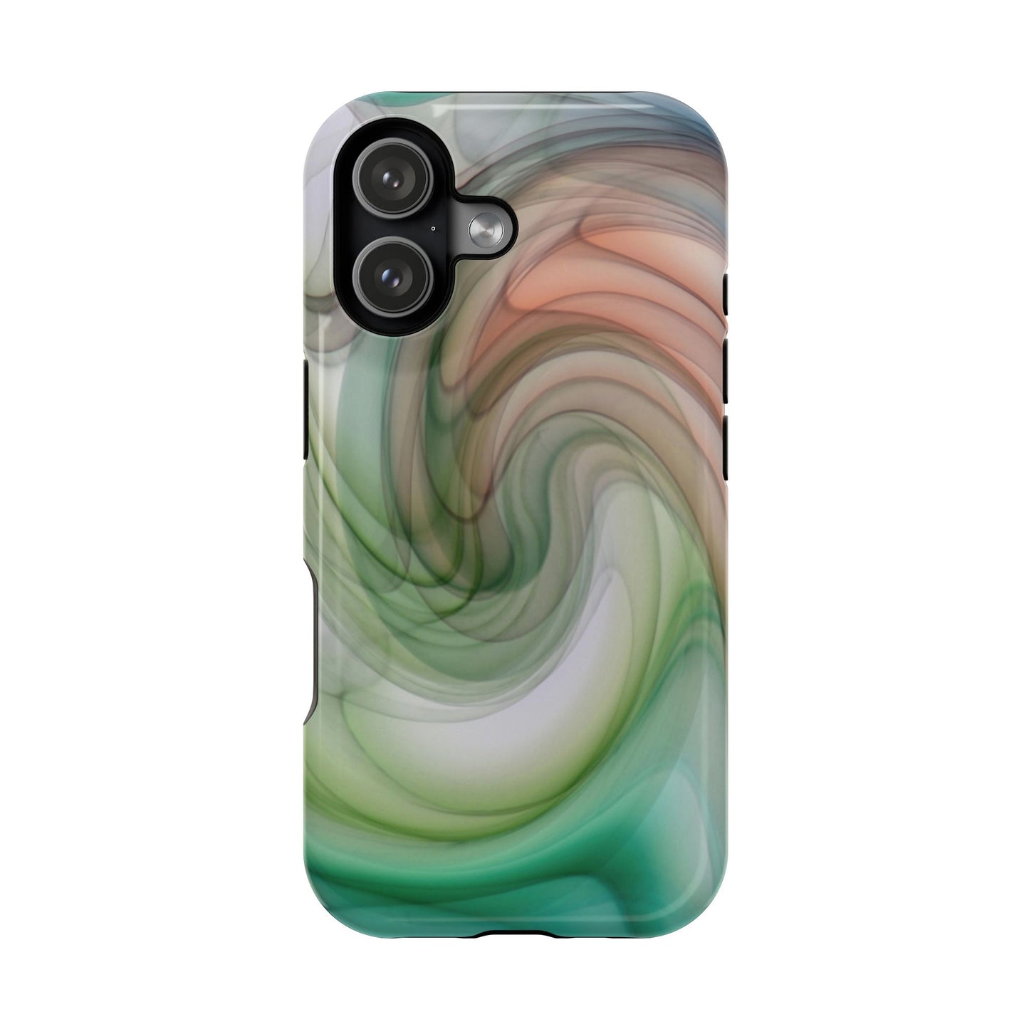 Impact-Resistant Phone Case – Marble Flow
