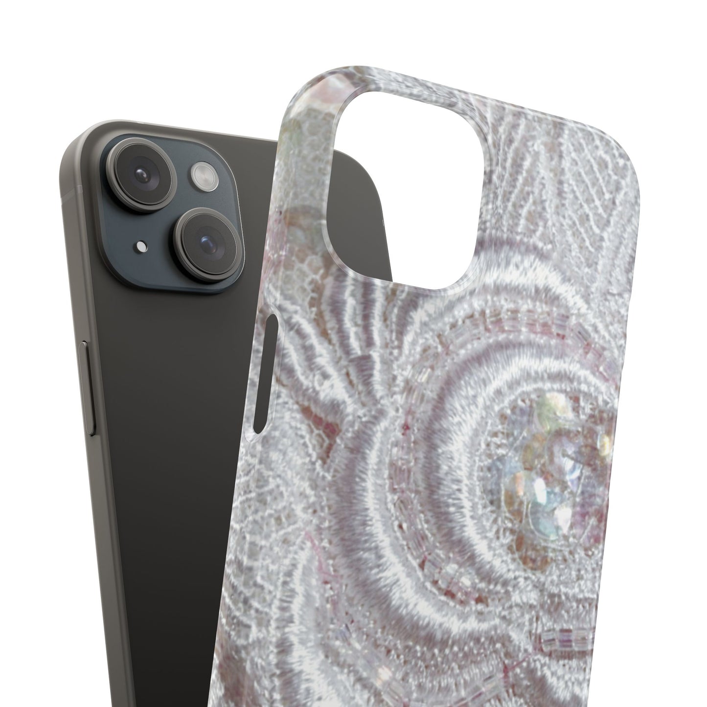 Snap Phone Case – Lace Veil