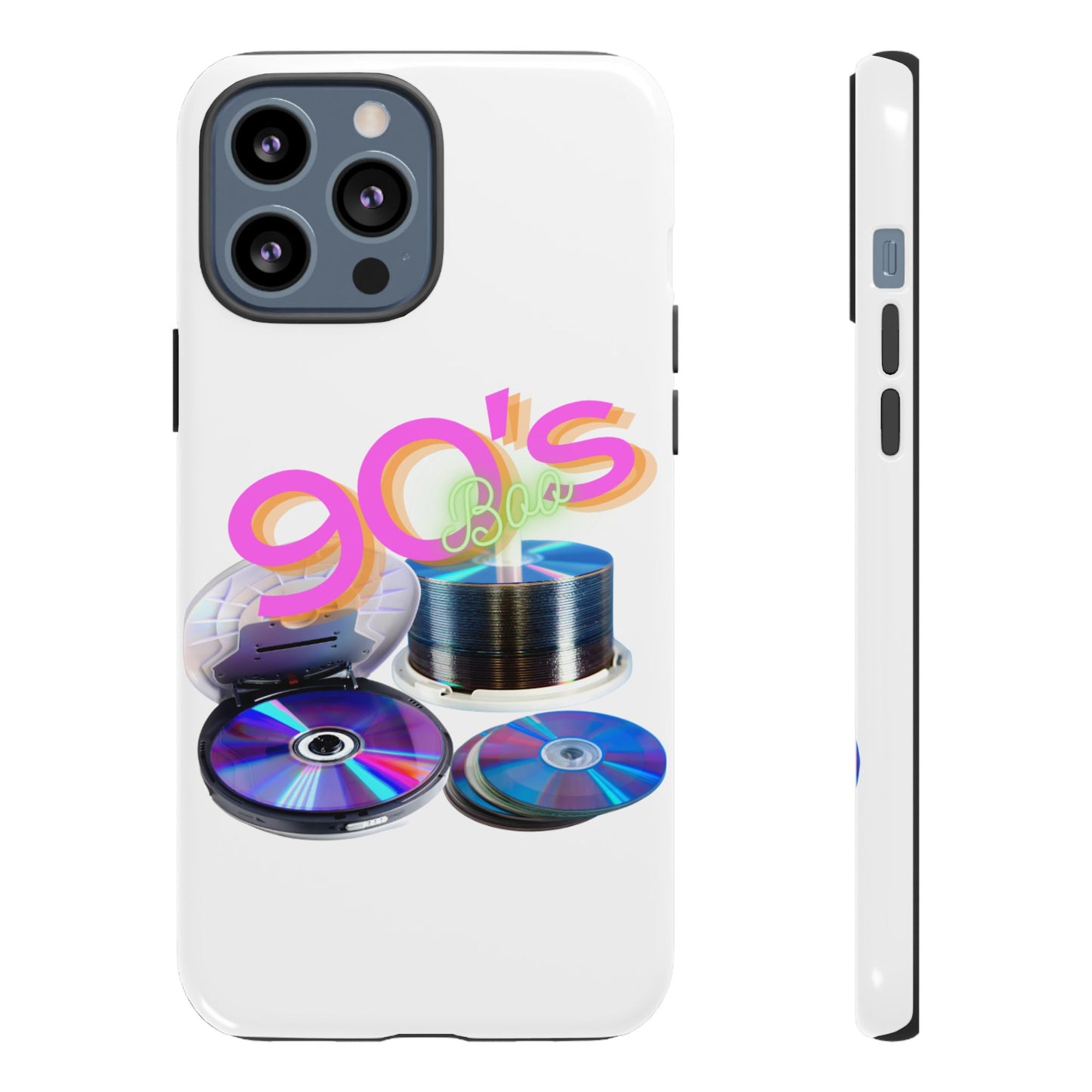 Protective Phone Case – 90s Spin