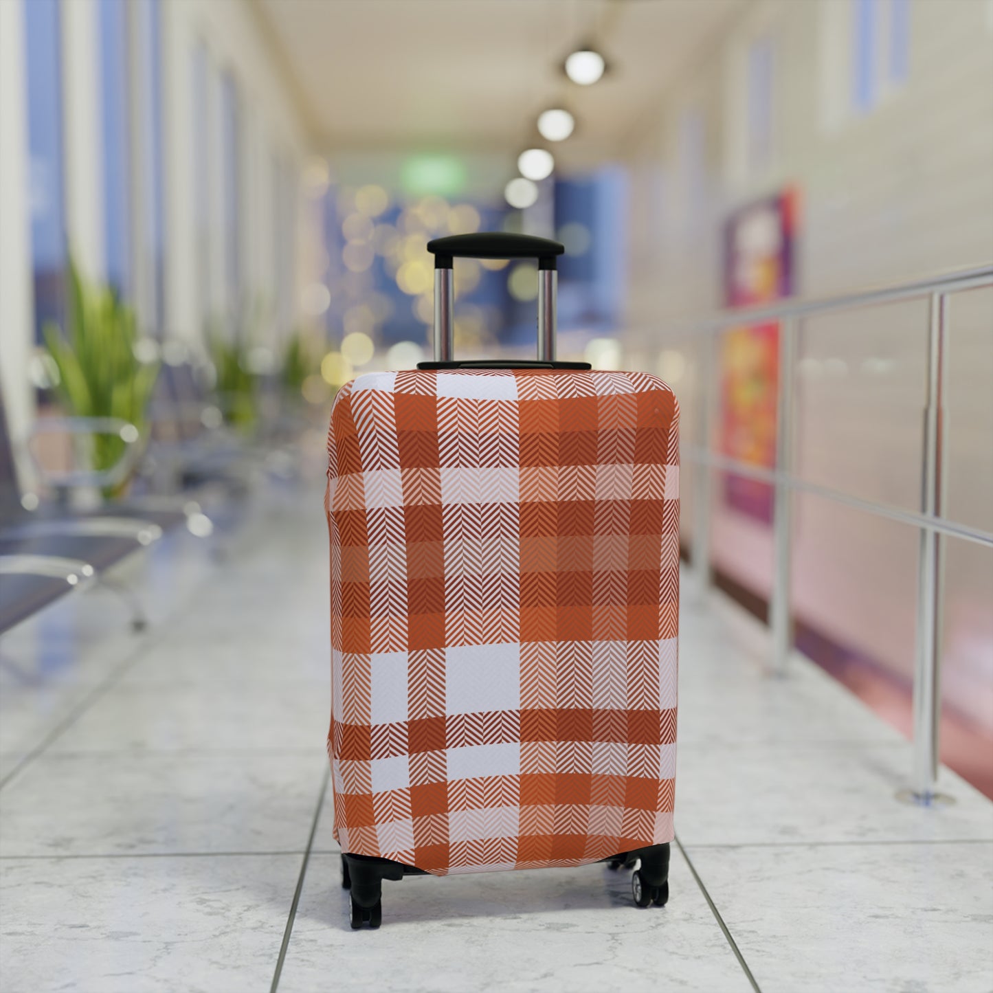 Luggage Cover – Spiced Plaid