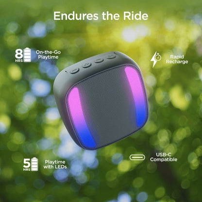 Hypergear Spin Cycle LED Wireless Bike Speaker