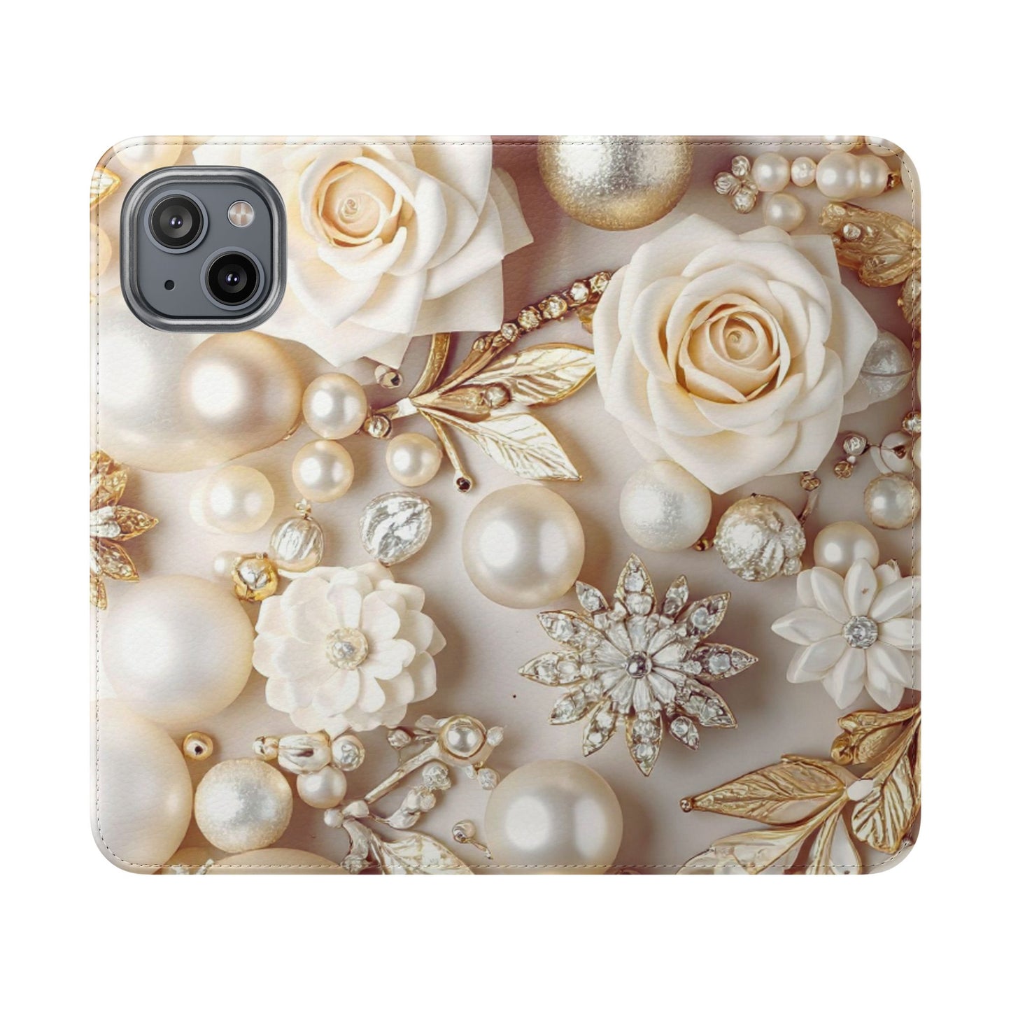 Flip Case – Ivory Opulence