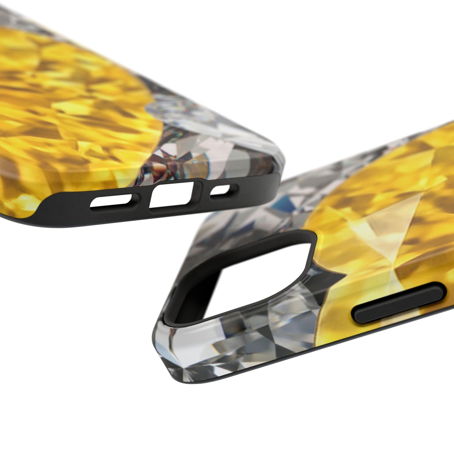 Impact-Resistant Phone Case – Heart of Gold