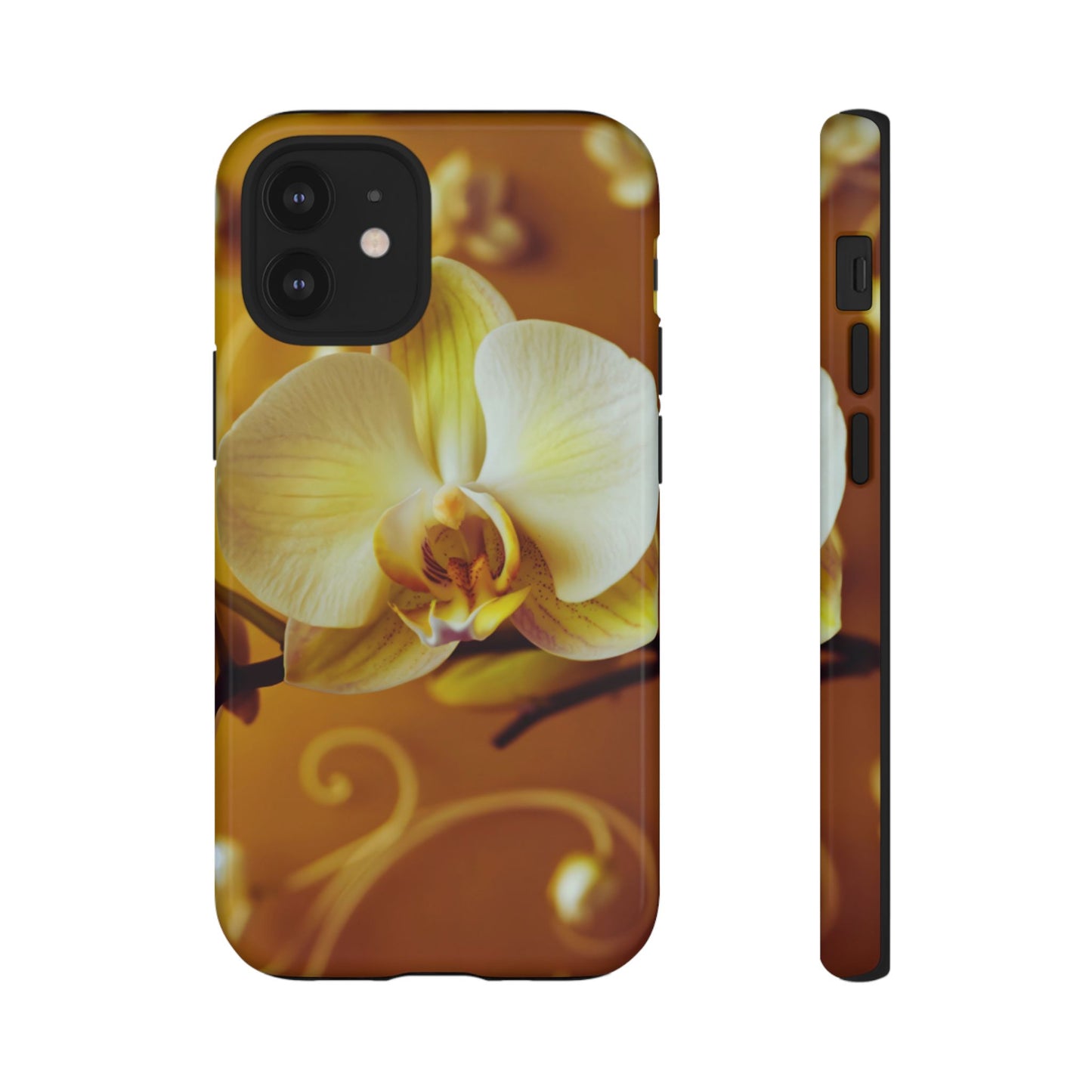 Protective Phone Case – Amber Orchid