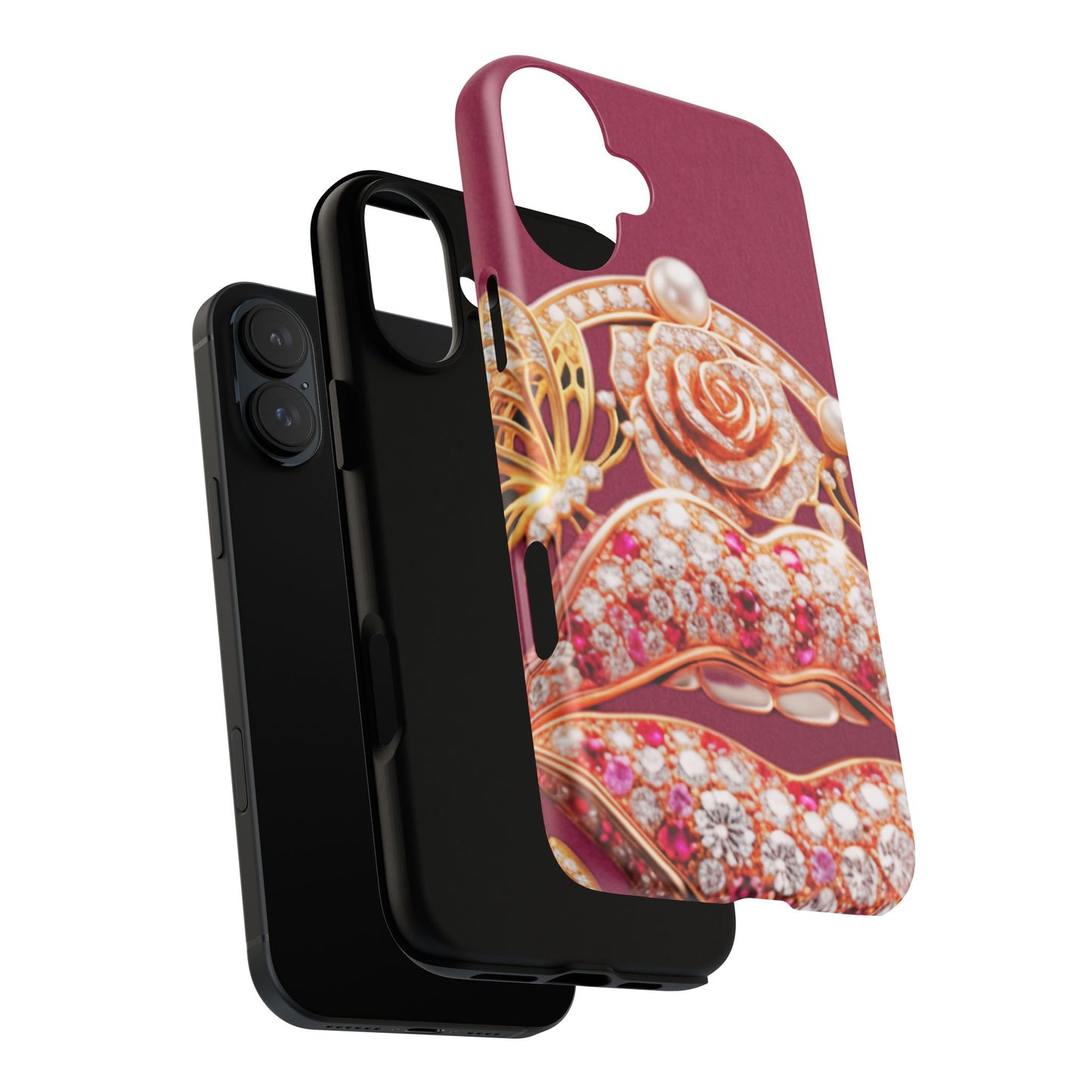 Protective Phone Case – Kiss of Gold