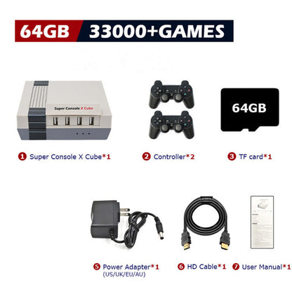 Retro Console Super Console Classic Red and White Machine