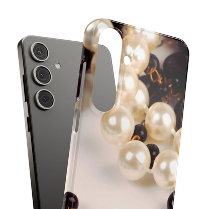 Snap Phone Case – Noir Pearl