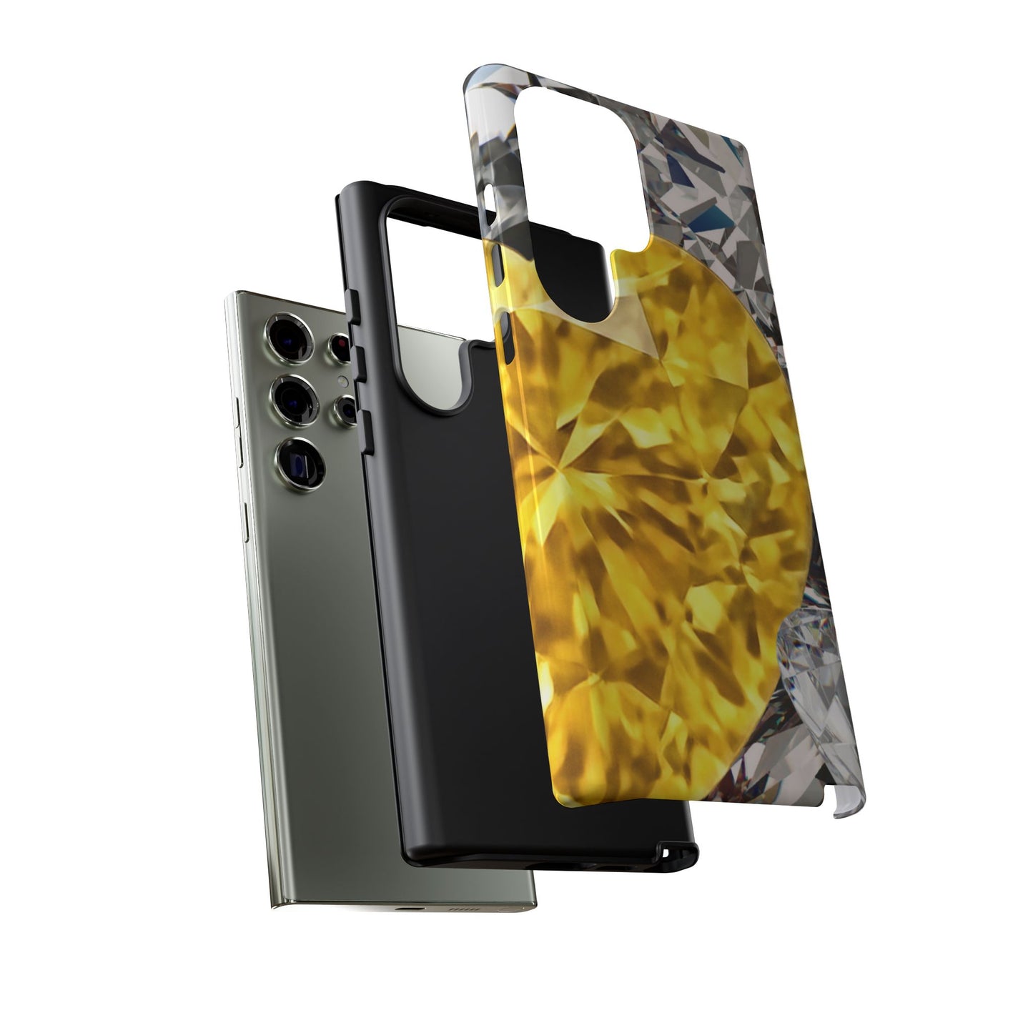 Protective Phone Case – Heart of Gold