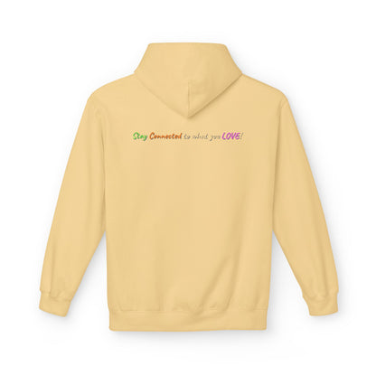 Midweight Fleece Hoodie – 215 Connected Logo Relaxed Fit