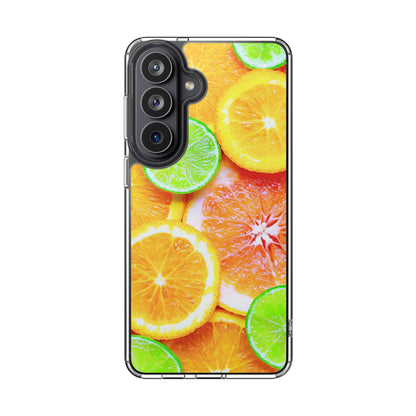 Clear Phone Case – Sunkissed Citrus