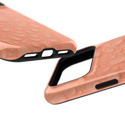 Impact-Resistant Phone Case – Apricot Rain