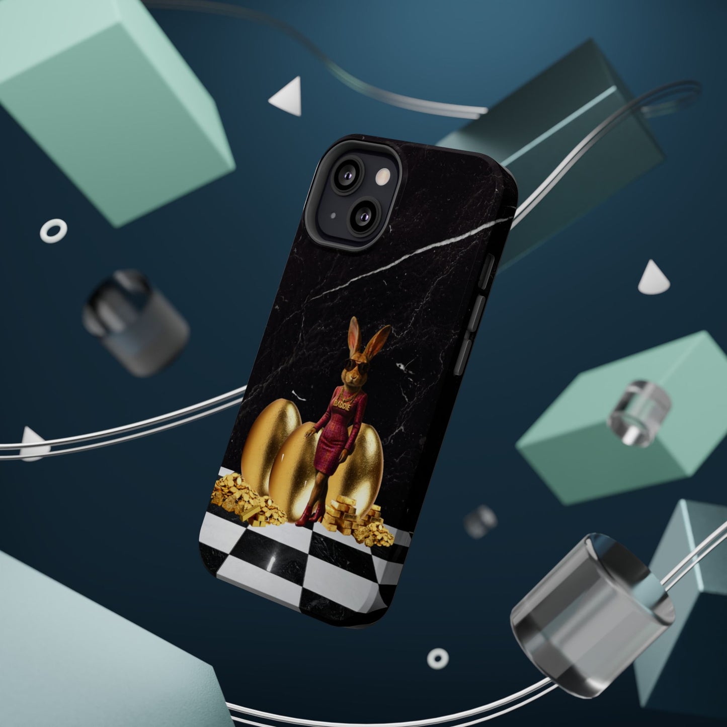 Protective Magnetic Phone Case – Baddie Bunny