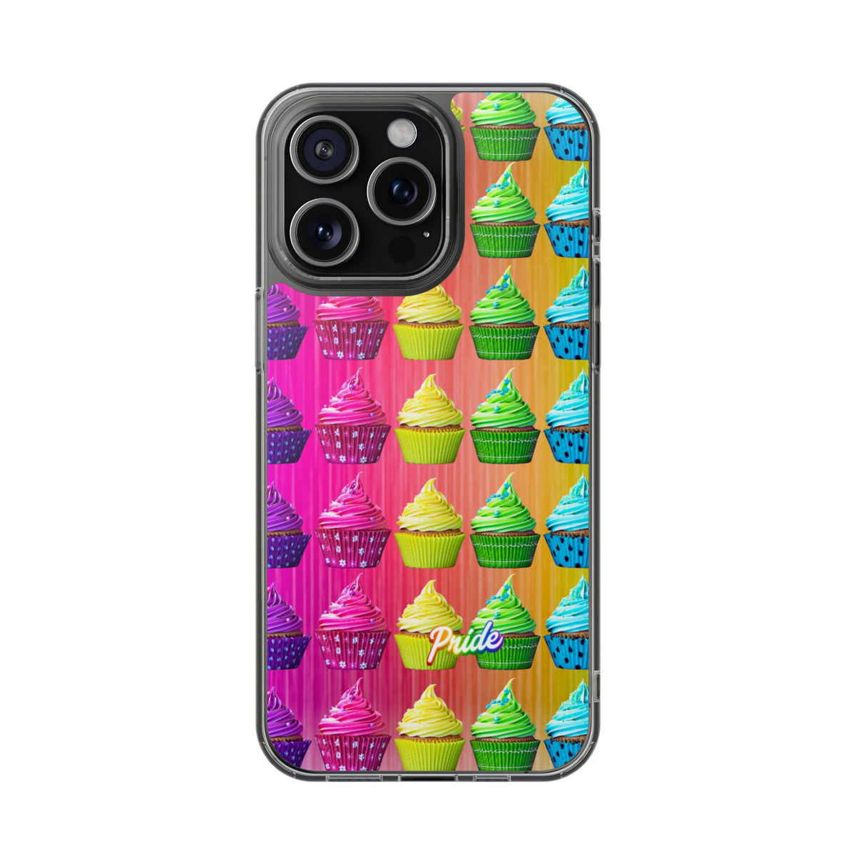 Clear Magnetic Phone Case – Sweet Pride – Compatible with iPhone 13–16 Series