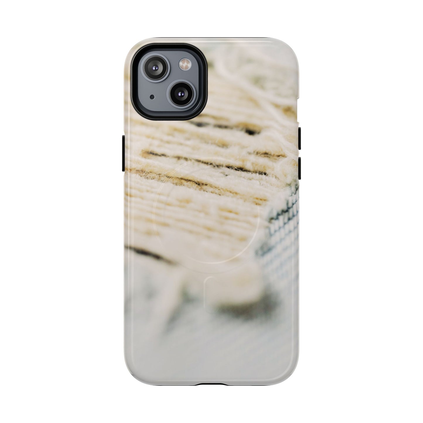 Protective Magnetic Phone Case – Woven Warmth