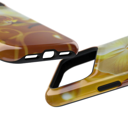Protective Phone Case – Amber Orchid