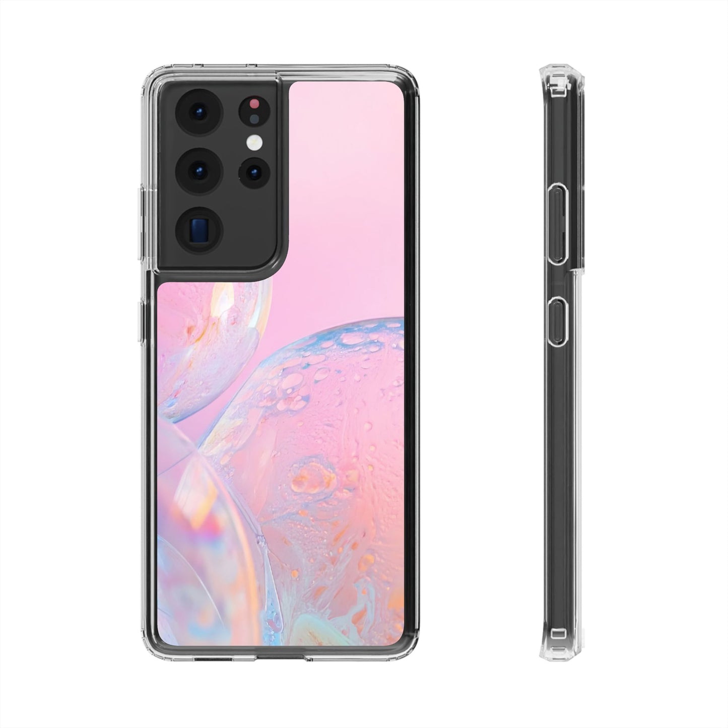 Clear Phone Case – Sugar Bubbles