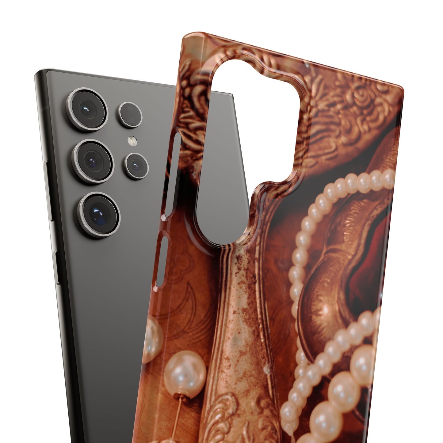 Snap Phone Case – Bronze Vanity