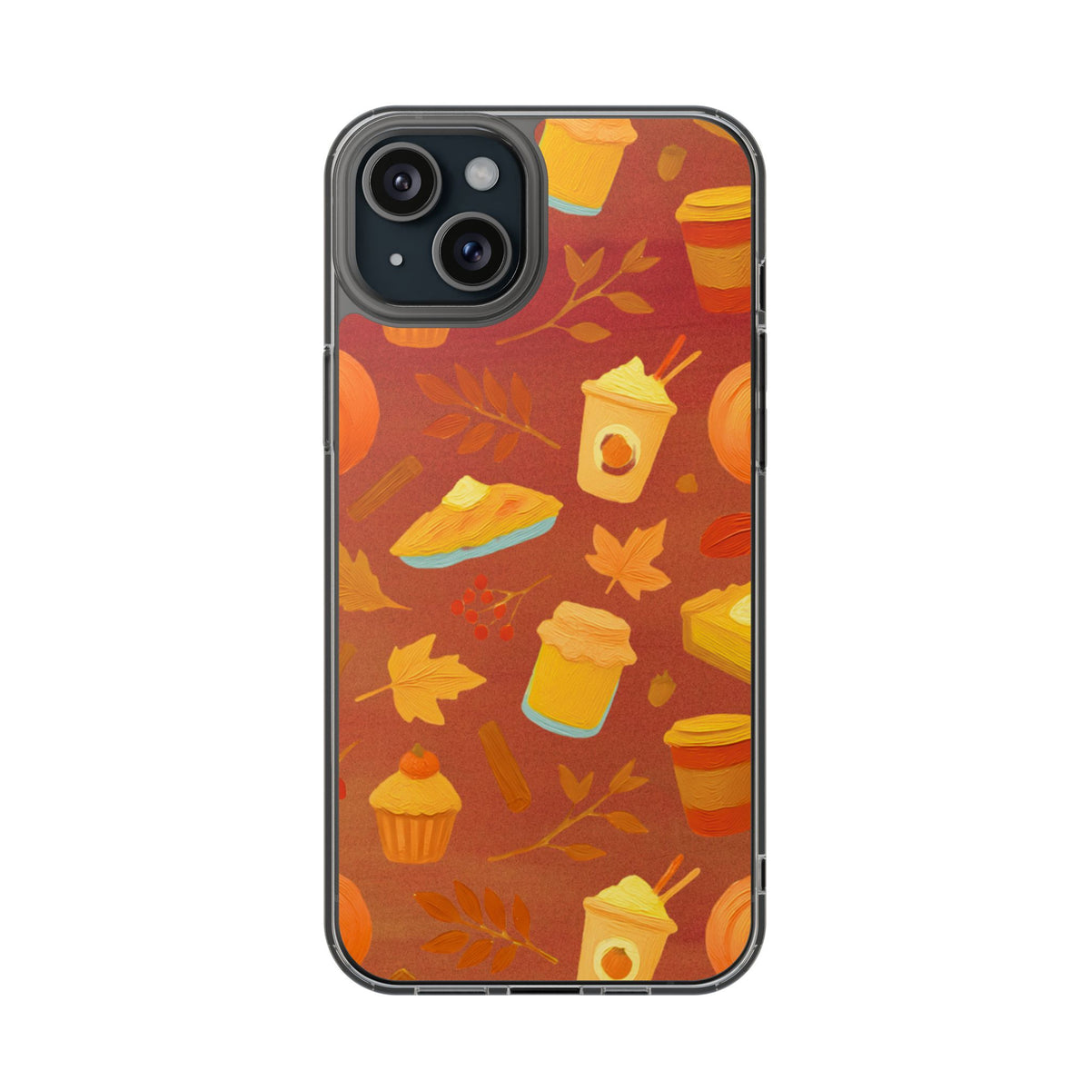 Clear Magnetic Phone Case – Fall Favorites – Compatible with iPhone 13–16 Series