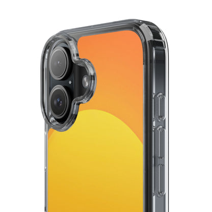Clear Phone Case – Desert Sunrise