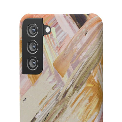 Snap Phone Case – Brush & Bronze