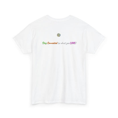 Graphic T-Shirt – Everyday Comfort with “You GOOD?” Pigeon Print