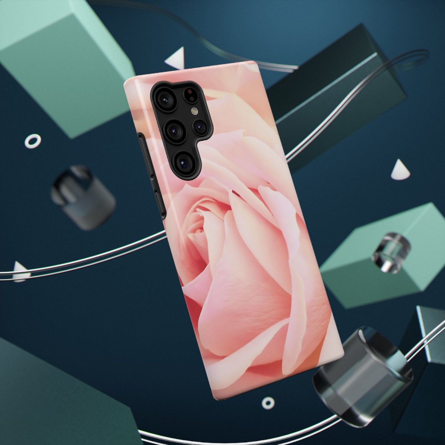 Wireless-Charging Compatible Case – A Mother’s Rose Embrace