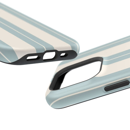 Impact-Resistant Phone Case – Coastal Stripe