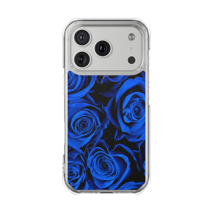 Clear Magnetic Phone Case – Midnight Bloom