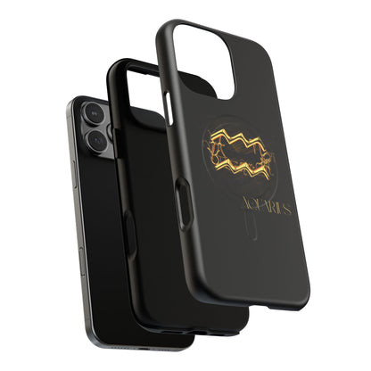 Protective Magnetic Phone Case – Luminous Aquarius