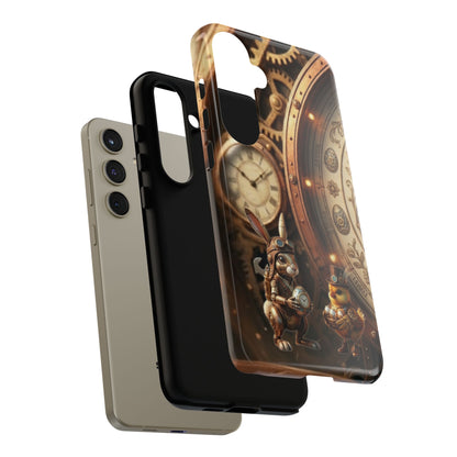 Protective Phone Case – Clockwork Cottontail