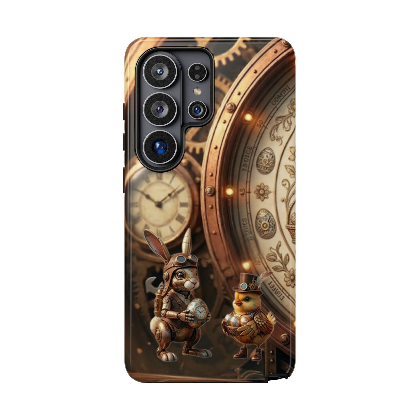 Protective Phone Case – Clockwork Cottontail