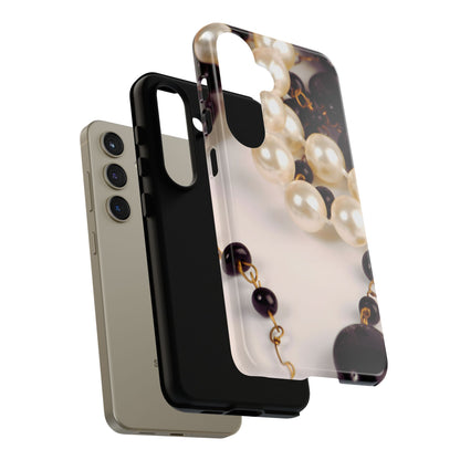 Protective Phone Case – Noir Pearl