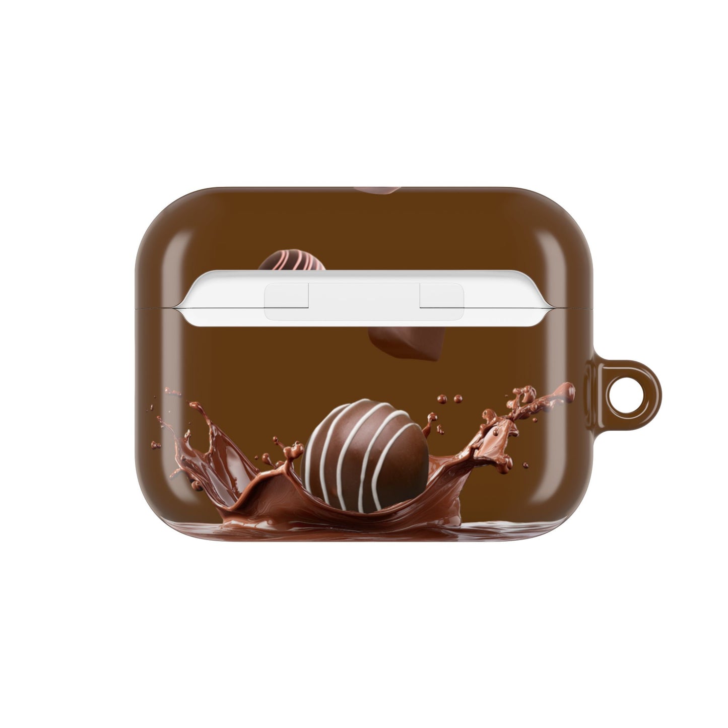 Wireless Earbud Case Cover – Chocolate Truffle