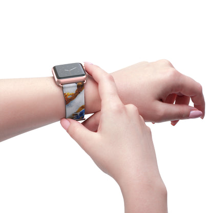 Watch Band – Sapphire Veins