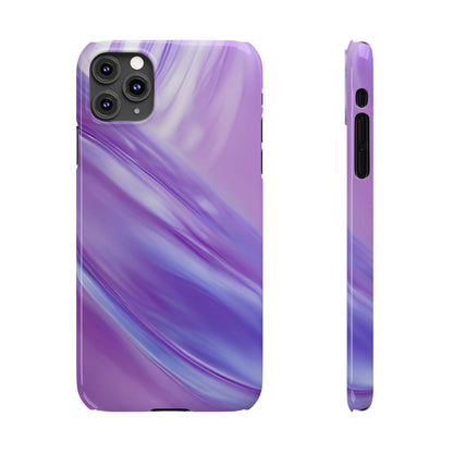 Slim Phone Case – Lavender Wave