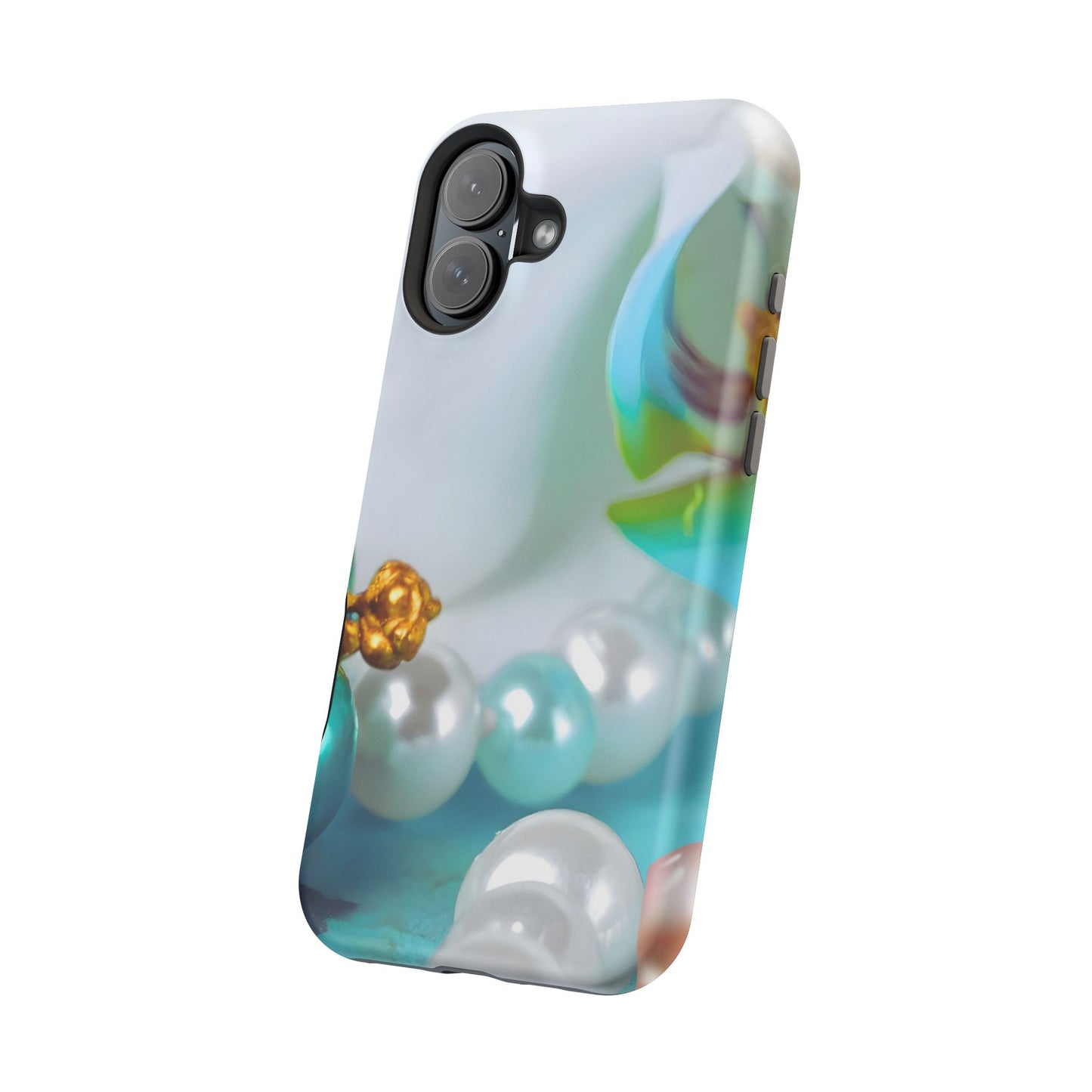 Wireless-Charging Compatible Case – Mermaid’s Pearl
