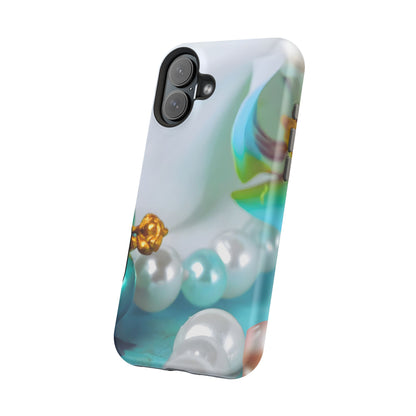 Wireless-Charging Compatible Case – Mermaid’s Pearl