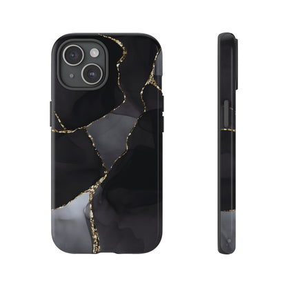Protective Phone Case – Obsidian Vein