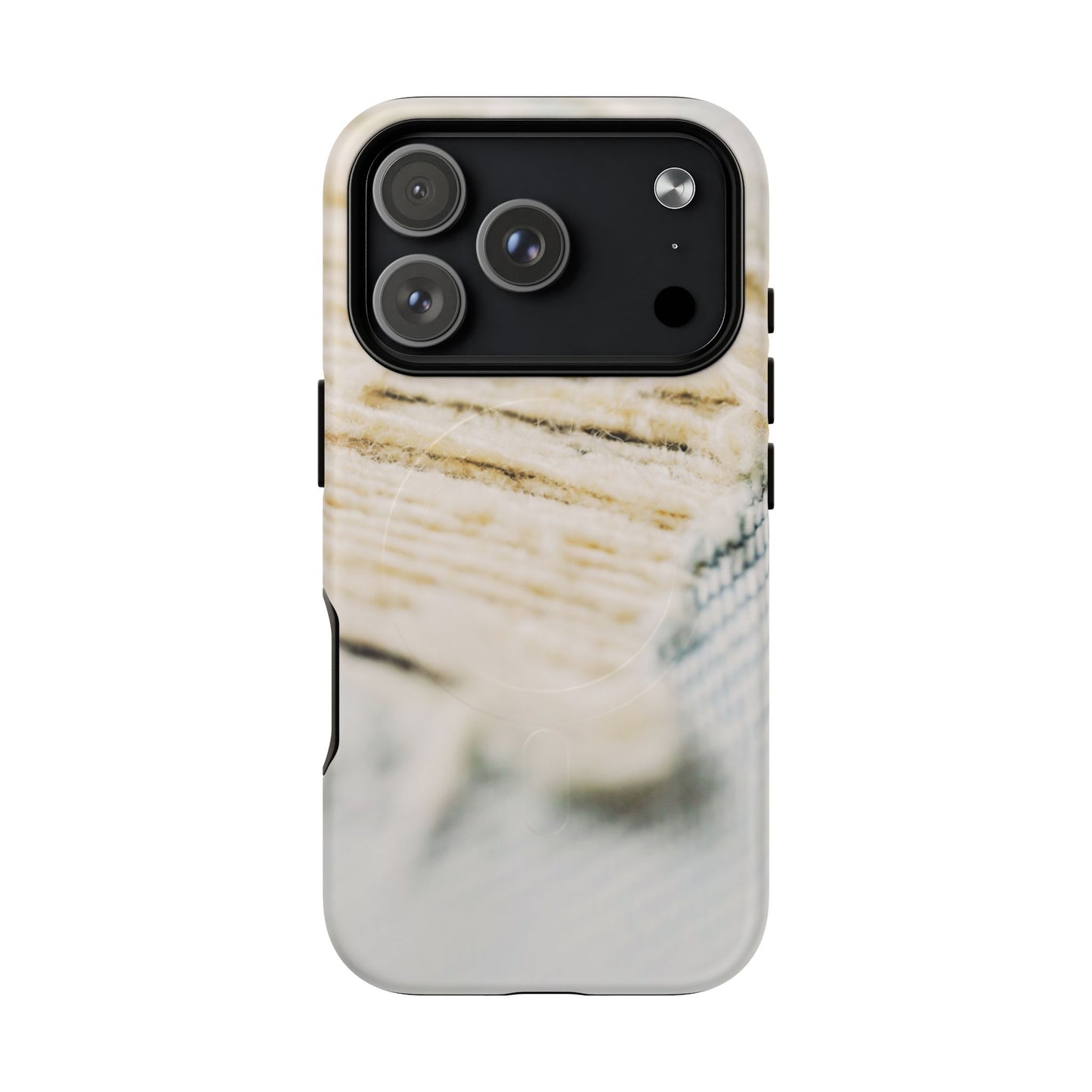 Protective Magnetic Phone Case – Woven Warmth