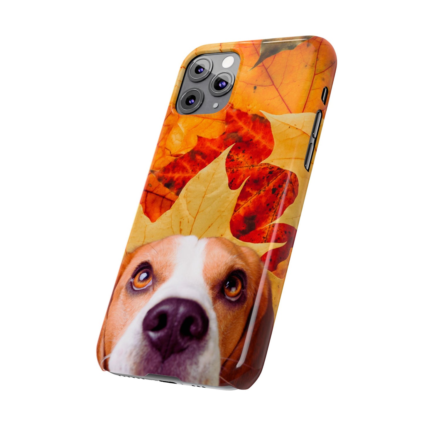 Slim Phone Case – Leaf Me Alone