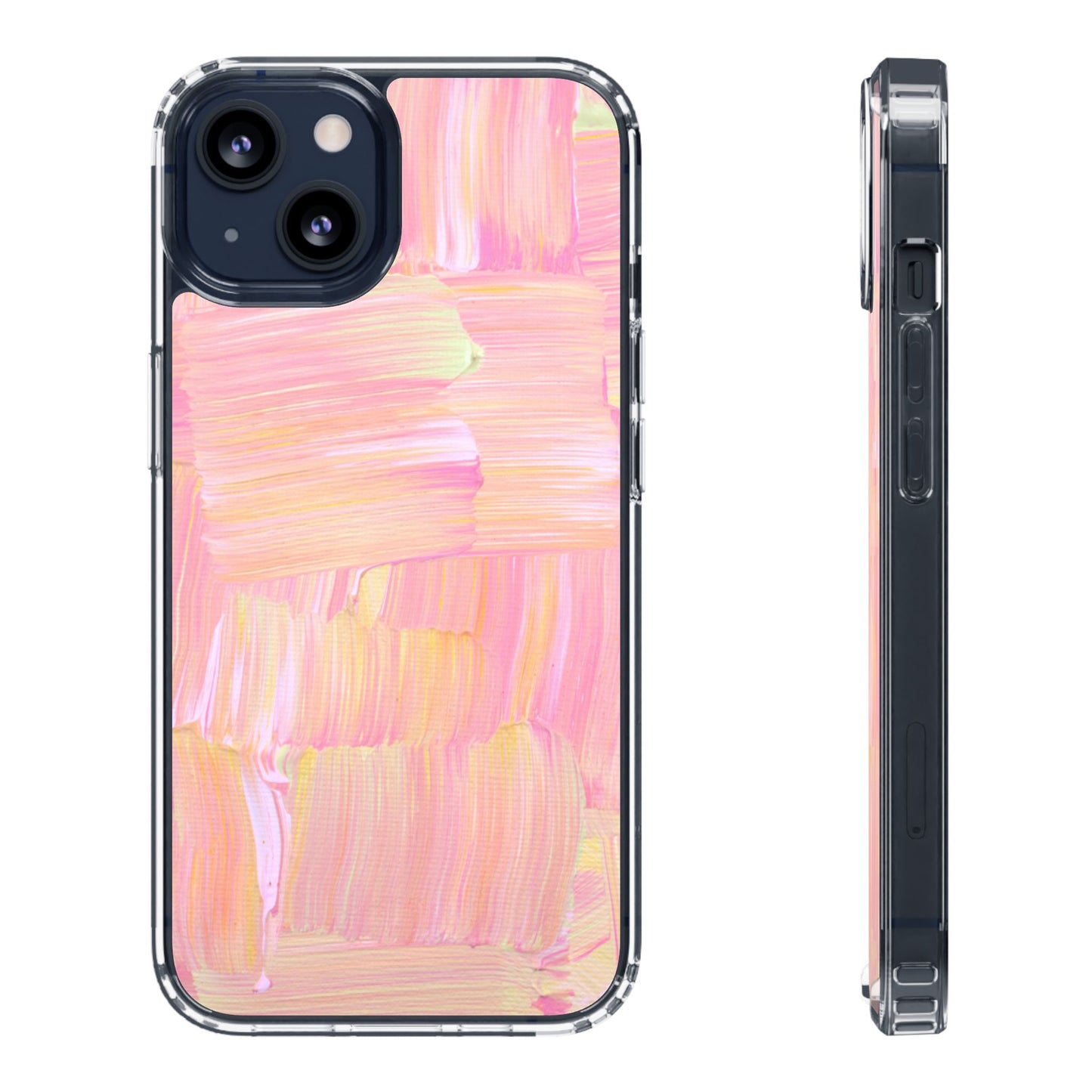 Clear Phone Case – Sorbet Stroke