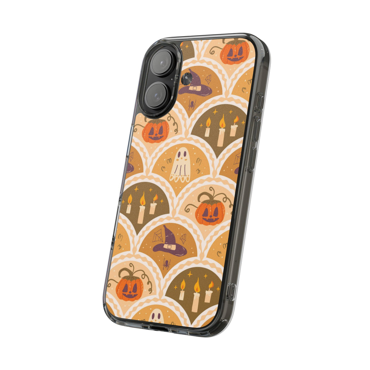 Clear Phone Case – Vintage Haunt – Compatible with iPhone 13–17 & Samsung Galaxy S25–S26 Series