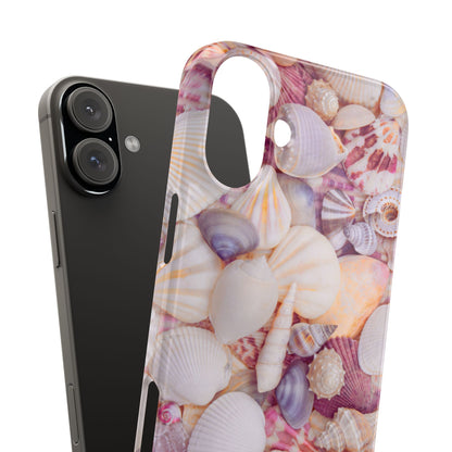 Slim Phone Case – Shell Scatter