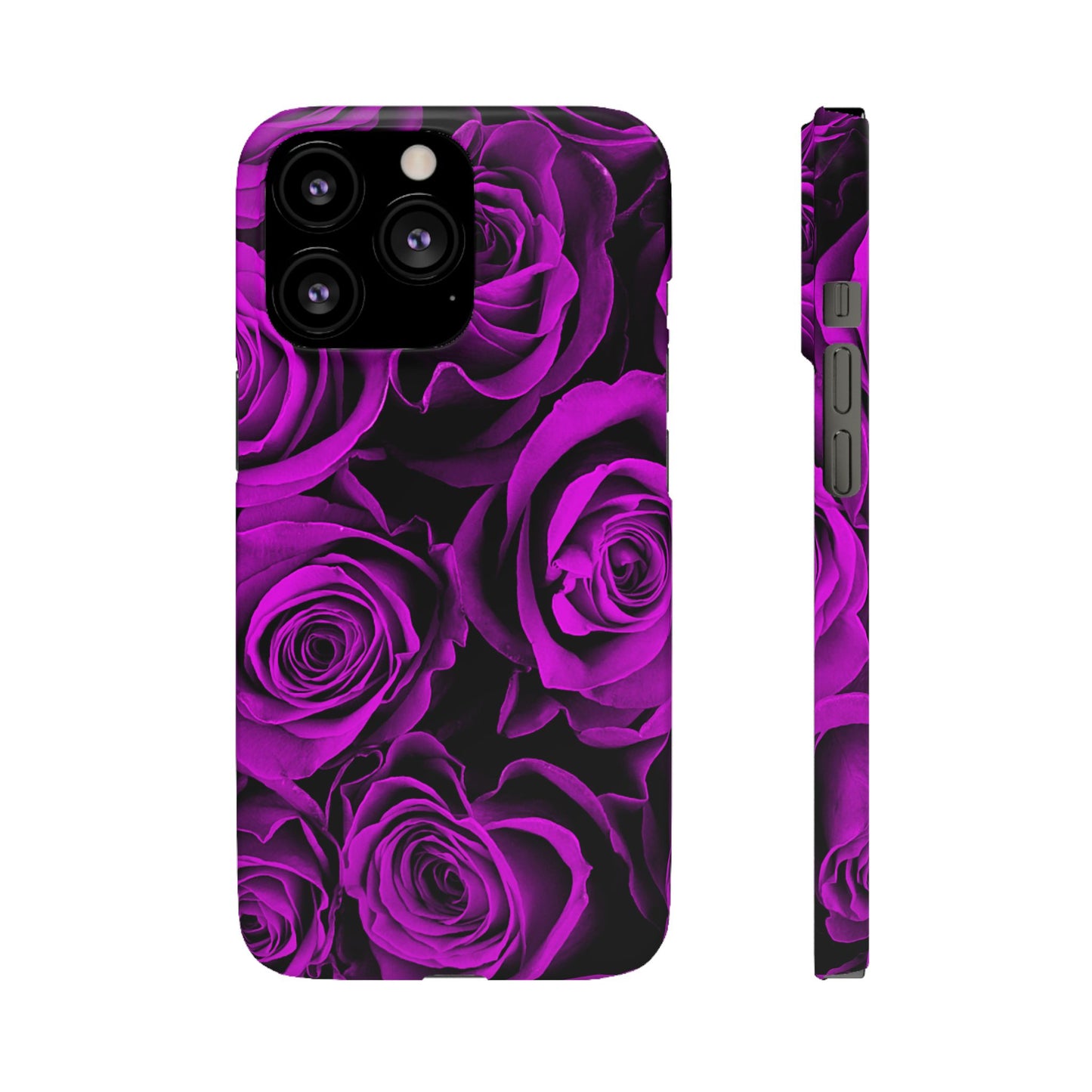 Snap Phone Case – Amethyst Roses
